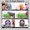 16 Pcs Horror Diamond Painting Magnets Kits Diamond Art Fridge Magnet Refrigerator Sticker Diamond Painting kit for Beginners Adults DIY Art Craft Gifts Home Decors